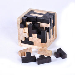 Creative 3D Puzzle Luban Interlocking Wooden Toy Early Educational Toys Puzzles